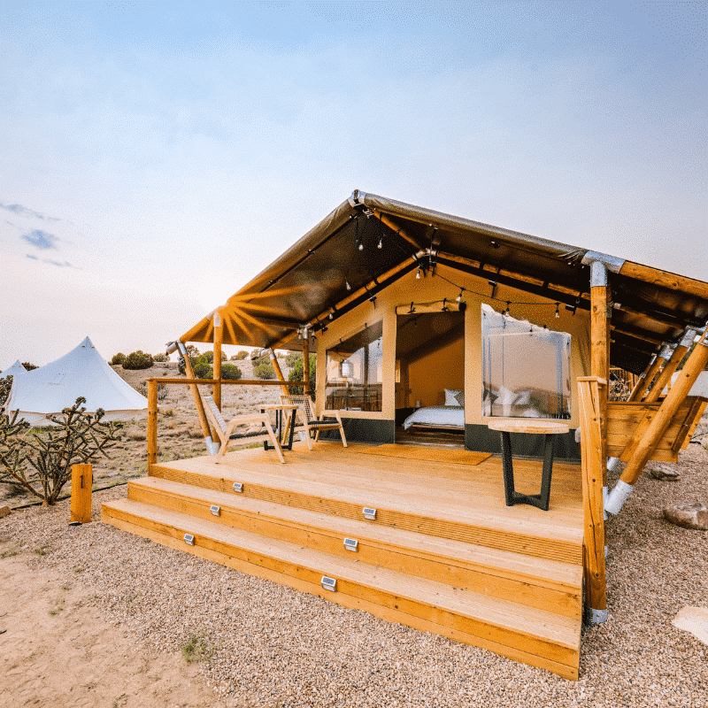 Safari tent Compact vooraanzicht